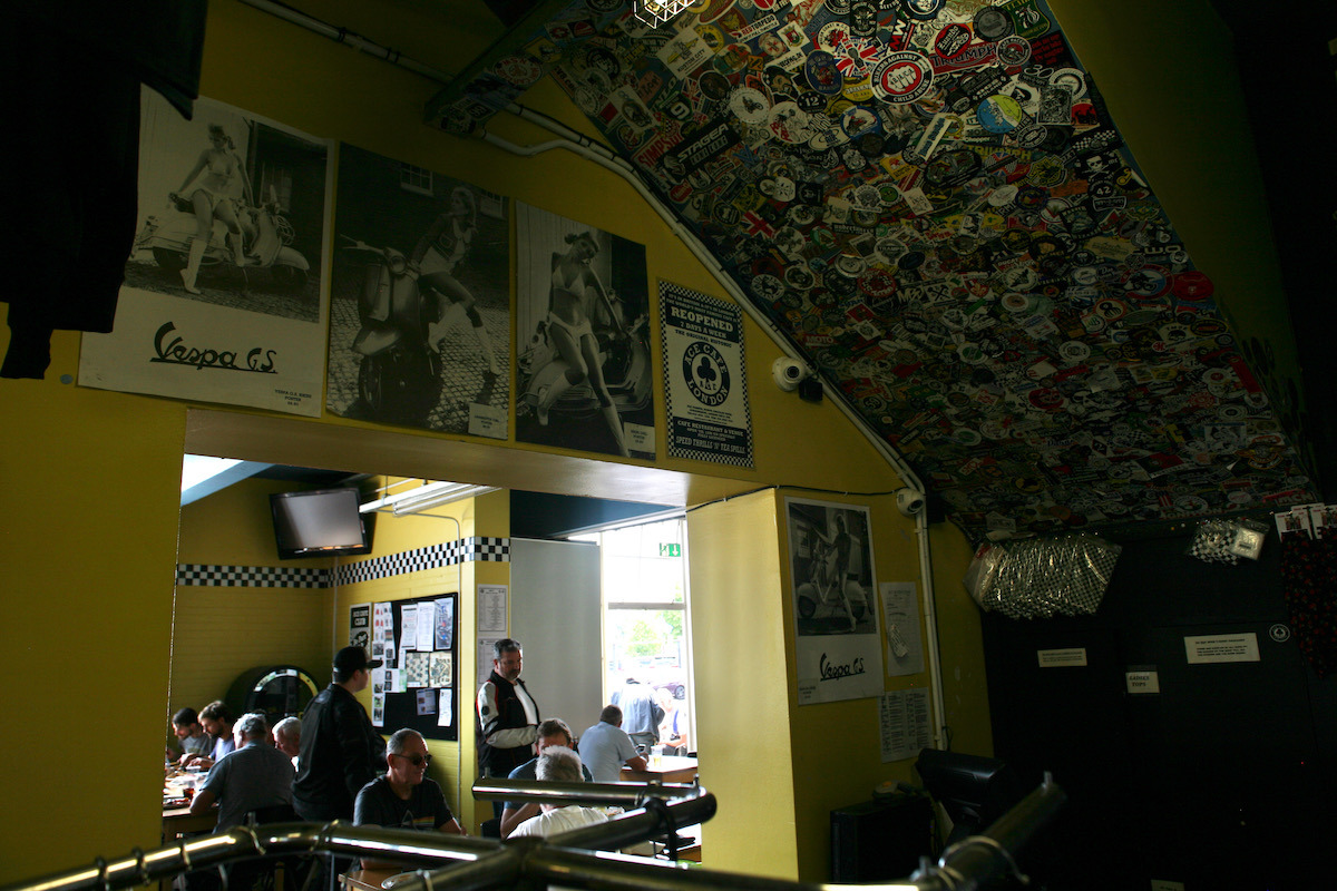 Ace Cafe interior