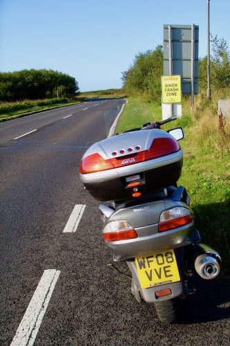 Biker Crash Zone